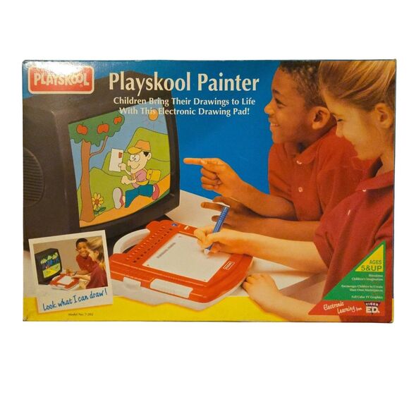 Vintage Playskool Painter by Tiger Electronics 1995 - Picture 1 of 8